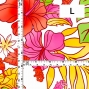 Hula Fabric / Hibiscus / JKH-636-WHRD