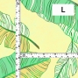 Hula Fabric / Banana Leaf / JKH-640-CRGR