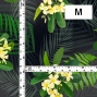 Hula Fabric / Plumeria / JKH-644-BK