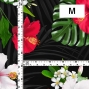 Hula Fabric / Hibiscus / JKH-646-BK