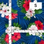 Hula Fabric / Hibiscus / JKH-646-NV