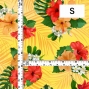 Hula Fabric / Hibiscus / JKH-646-OR