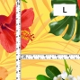 Hula Fabric / Hibiscus / JKH-646-OR