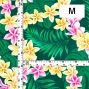Hula Fabric / Plumeria Lei / JKH-648-GR