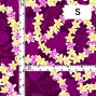 Hula Fabric / Plumeria Lei / JKH-648-PU