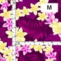 Hula Fabric / Plumeria Lei / JKH-648-PU