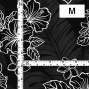 Hula Fabric / Hibiscus / JKH-652-BK
