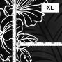Hula Fabric / Hibiscus / JKH-652-BK