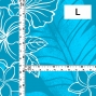 Hula Fabric / Hibiscus / JKH-652-LBL