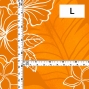 Hula Fabric / Hibiscus / JKH-652-OR