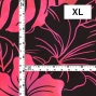 Hula Fabric / Hibiscus / JKH-654-BKPI
