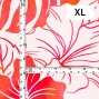 Hula Fabric / Hibiscus / JKH-654-WHRD