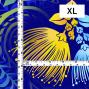 Hula Fabric / Kahiko & Lehua / JKH-660-BL