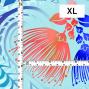 Hula Fabric / Kahiko & Lehua / JKH-660-LBL