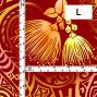 Hula Fabric / Kahiko & Lehua / JKH-660-RD