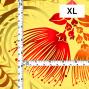 Hula Fabric / Kahiko & Lehua / JKH-660-YE