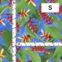 Hula Fabric / Heliconia / JKH-666-BL
