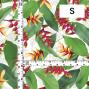 Hula Fabric / Heliconia / JKH-666-WH