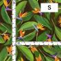 Hula Fabric / Bird of Paradise / JKH-668-BR