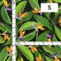 Hula Fabric / Bird of Paradise / JKH-668-DGR