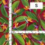 Hula Fabric / Bird of Paradise / JKH-668-RD