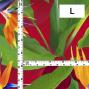 Hula Fabric / Bird of Paradise / JKH-668-RD