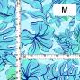 Hula Fabric / Hawaiian Flower / JKH-670-BL