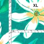 Hula Fabric / Tiare & Monstera / JKH-676-TBL