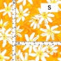 Hula Fabric / Tiare & Monstera / JKH-676-YE