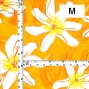 Hula Fabric / Tiare & Monstera / JKH-676-YE