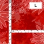 Hula Fabric / Lily / JKH-678-RD