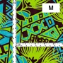 Hula Fabric / Kahiko & Lehua / JKH-680-GRBL