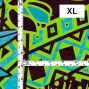 Hula Fabric / Kahiko & Lehua / JKH-680-GRBL