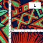 Hula Fabric / Kahiko & Lehua / JKH-680-RDTBL