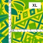 Hula Fabric / Kahiko & Lehua / JKH-680-YEGR