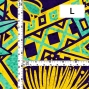 Hula Fabric / Kahiko & Lehua / JKH-680-YETBL