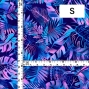 Hula Fabric / Hawaiian Leaf / JKH-682-BL
