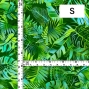 Hula Fabric / Hawaiian Leaf / JKH-682-DGR