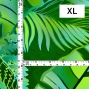 Hula Fabric / Hawaiian Leaf / JKH-682-DGR