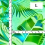 Hula Fabric / Hawaiian Leaf / JKH-682-GR