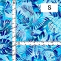 Hula Fabric / Hawaiian Leaf / JKH-682-LBL