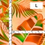 Hula Fabric / Hawaiian Leaf / JKH-682-OR