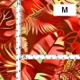 Hula Fabric / Hawaiian Leaf / JKH-682-RD