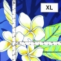 Hula Fabric / Kahiko & Plumeria / JKH-686-BL