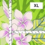 Hula Fabric / Kahiko & Plumeria / JKH-686-LGR