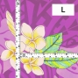 Hula Fabric / Kahiko & Plumeria / JKH-686-PI