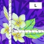 Hula Fabric / Kahiko & Plumeria / JKH-686-PU