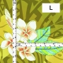 Hula Fabric / Kahiko & Plumeria / JKH-686-YE