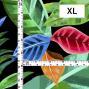 Hula Fabric / Hawaiian Leaf / JKH-698-BK