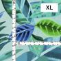Hula Fabric / Hawaiian Leaf / JKH-698-BL